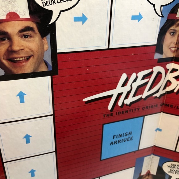 Vintage Hedbanz Identity Crisis Board Game 1991 Family Guessing Game complete - Picture 7 of 14